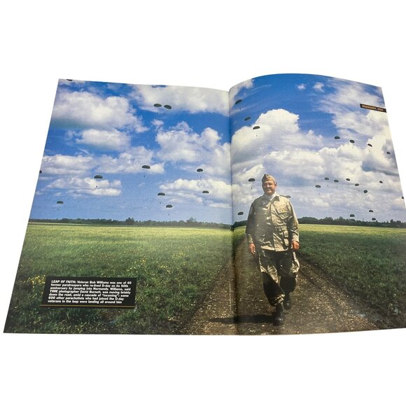 Time D-Day 24 Hours That Saved the World WWII 2004 Magazine - Picture 10 of 10